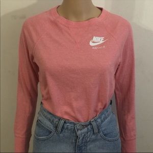 Nike Pink Long Sleeve Top